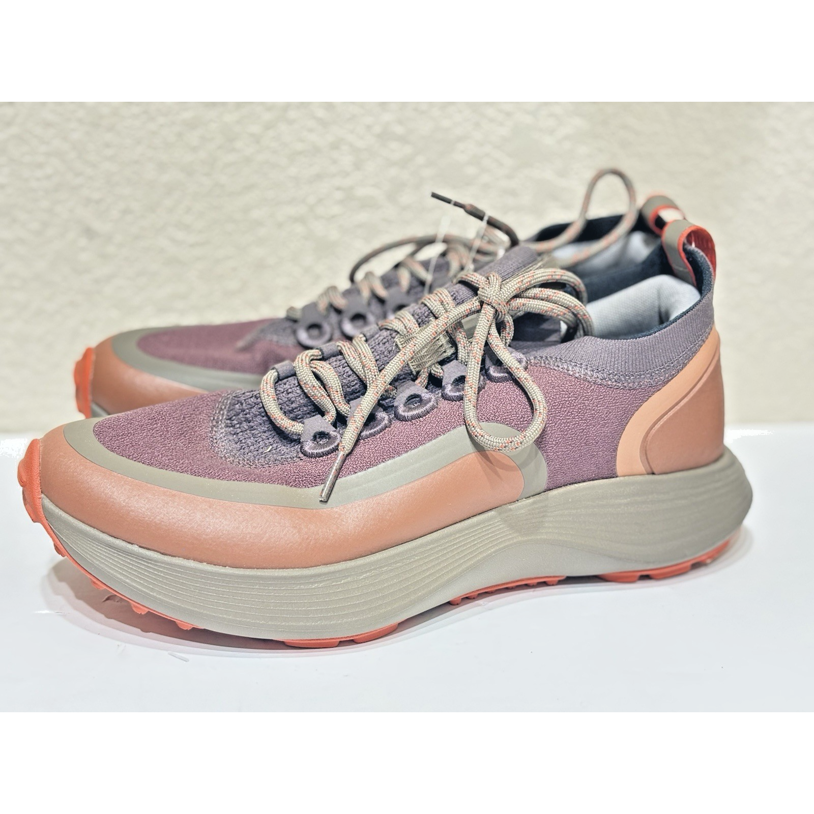 All Birds Strider Explore Shoes W10.5 Purple Grey Orange